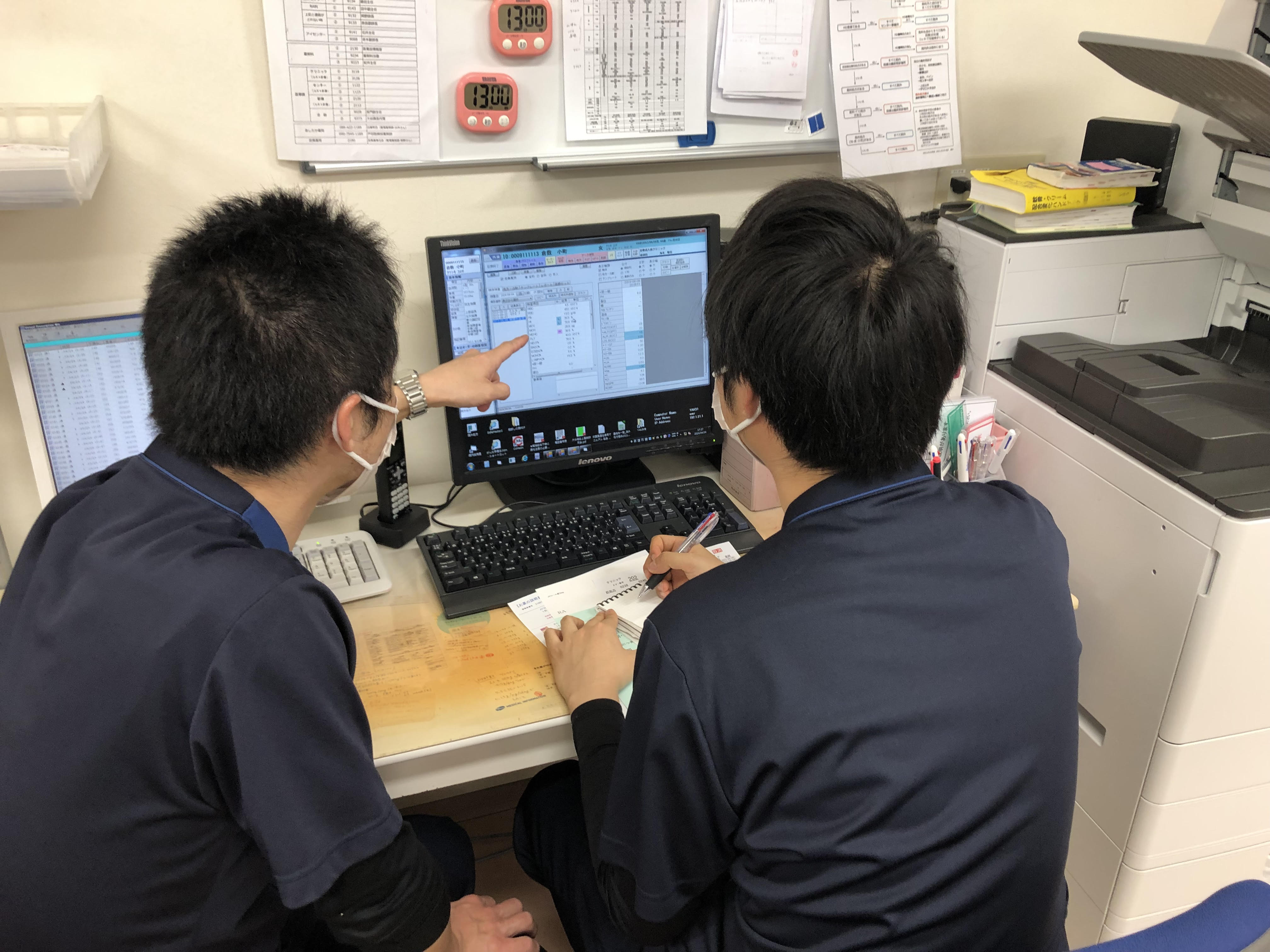 薬剤科　新人教育２