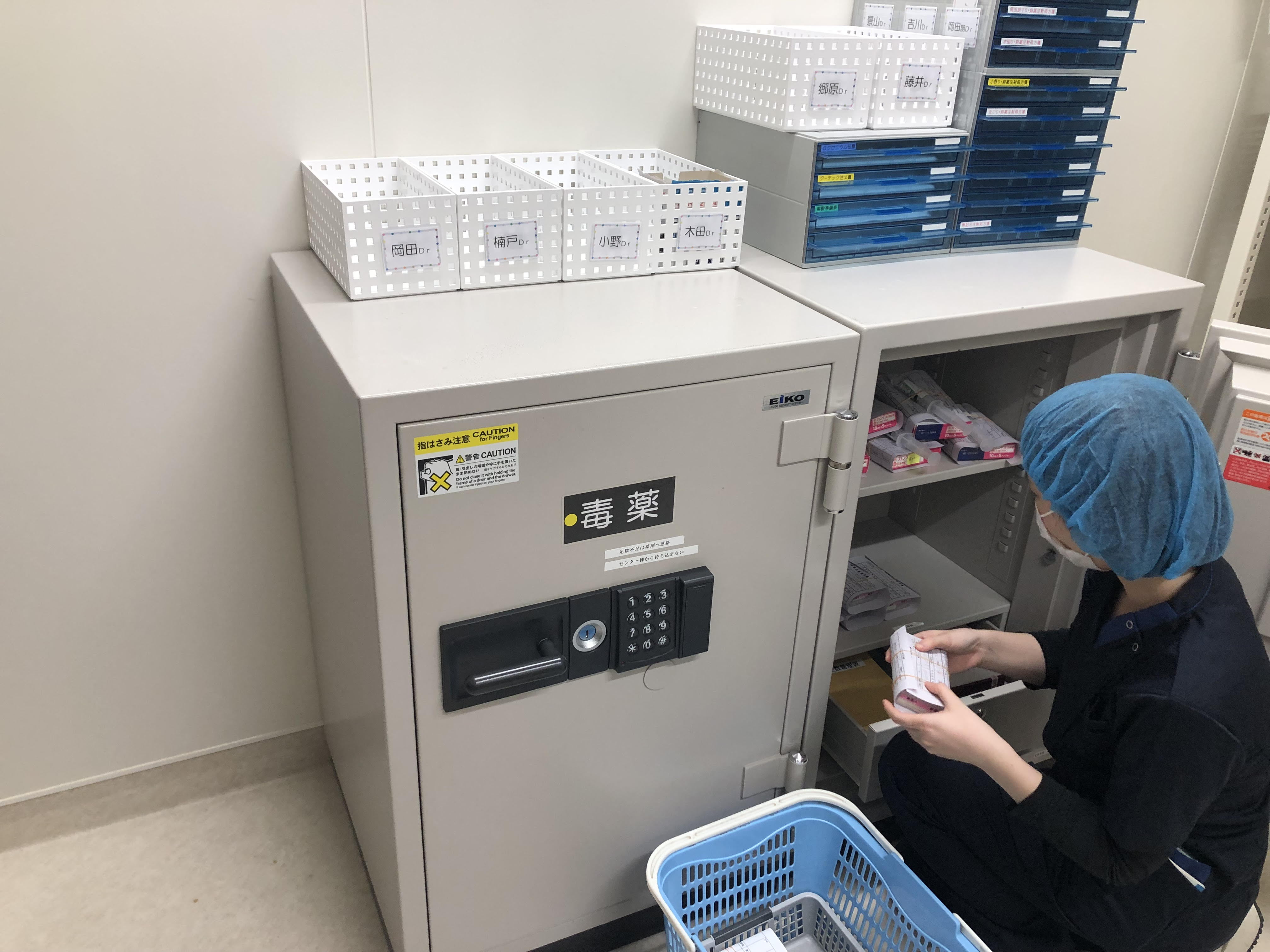 薬剤科　1日の流れPM