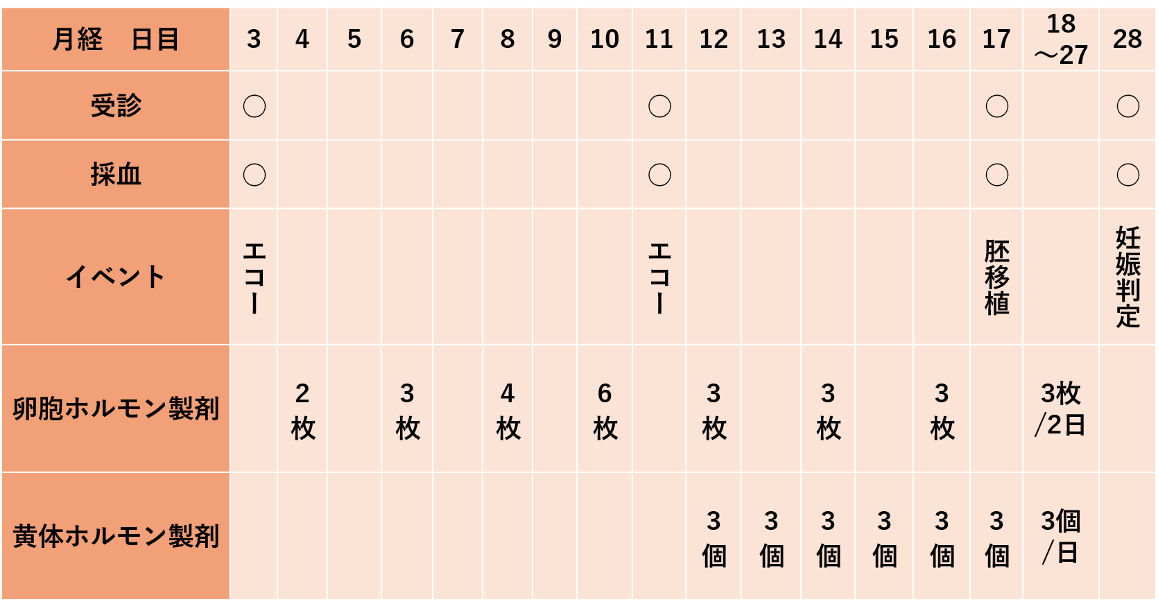体外受精通院例⑥融解胚移植